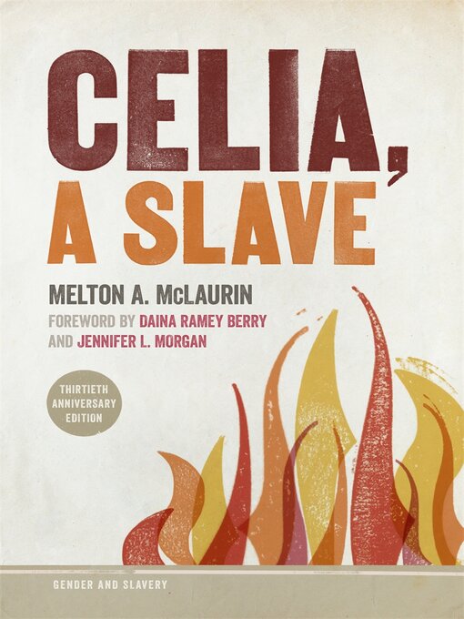 Title details for Celia, a Slave by Melton A. McLaurin - Wait list